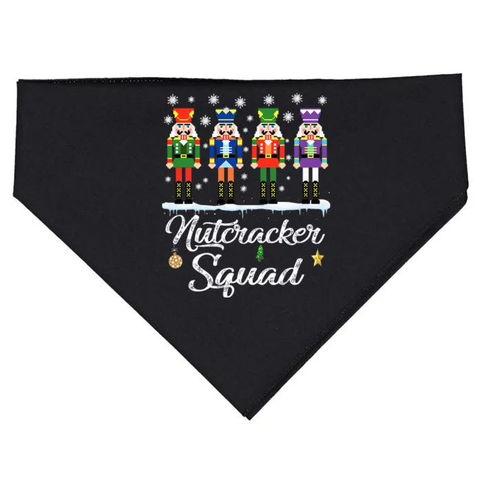 Nutcracker Squad Ballet Dance Matching Family Christmas USA-Made Doggie Bandana