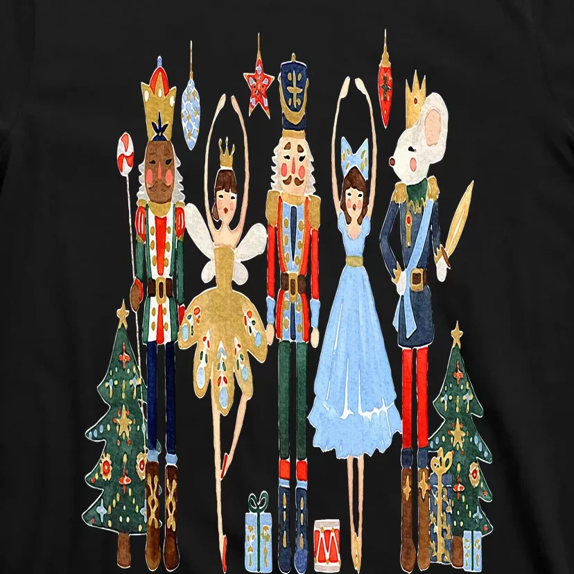 Nutcracker Squad Ballet Dance Matching Family Christmas T-Shirt