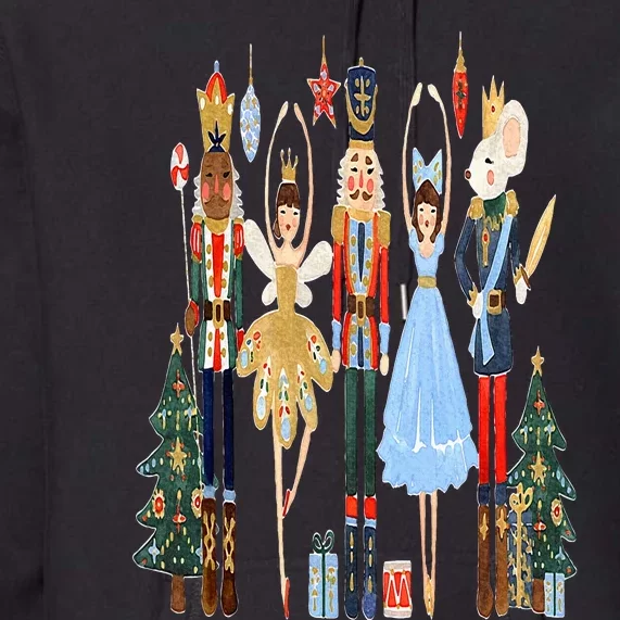 Nutcracker Squad Ballet Dance Matching Family Christmas Premium Hoodie