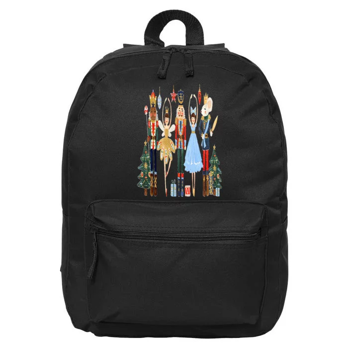 Nutcracker Squad Ballet Dance Matching Family Christmas 16 in Basic Backpack