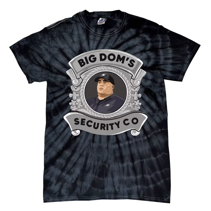 Nick Sirianni Big Doms Disandro Security Co Tie-Dye T-Shirt