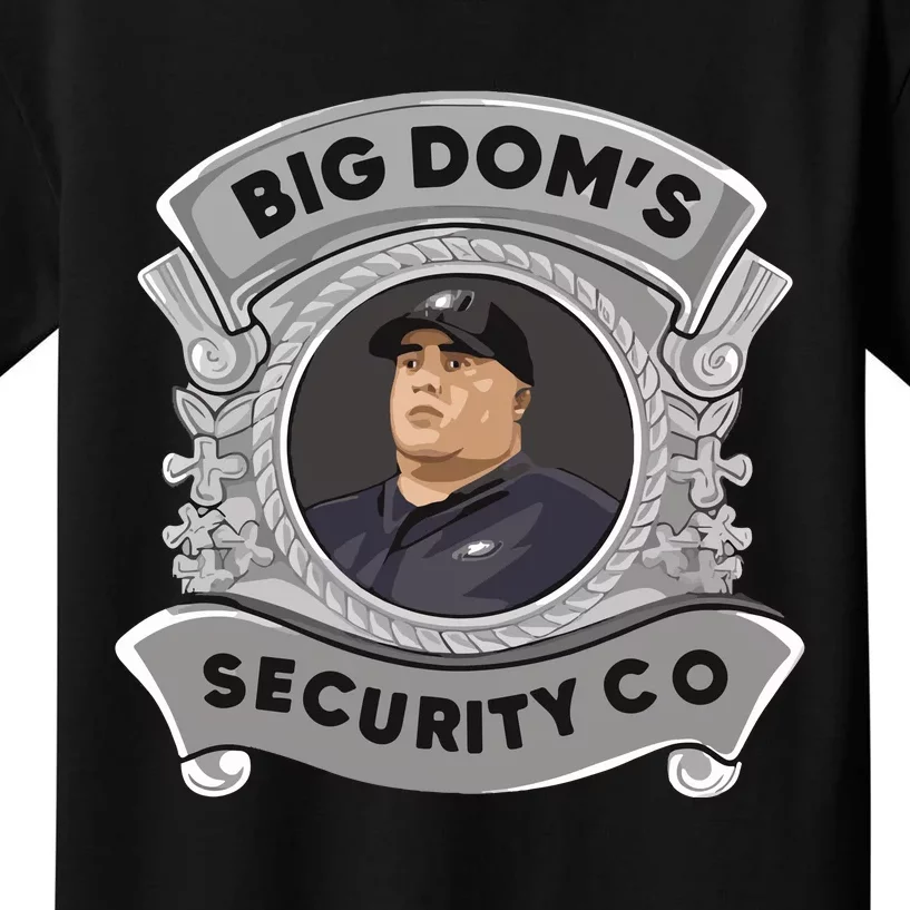 Nick Sirianni Big Doms Disandro Security Co Kids T-Shirt