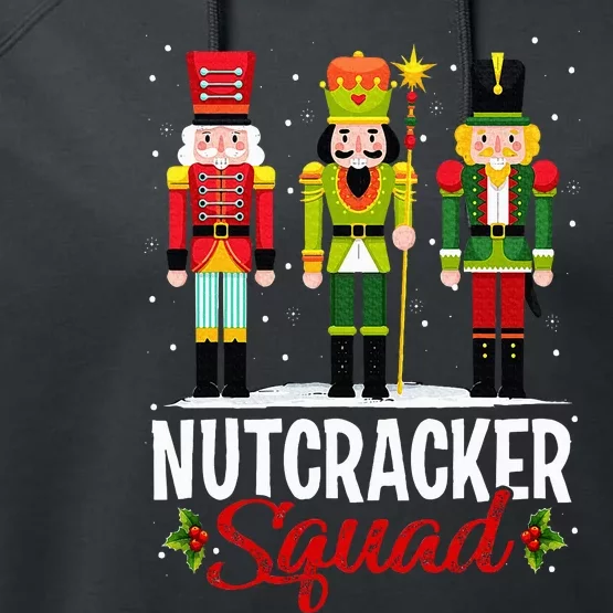 Nutcracker Squad Ballet Dance Matching Family Christmas Xmas Performance Fleece Hoodie