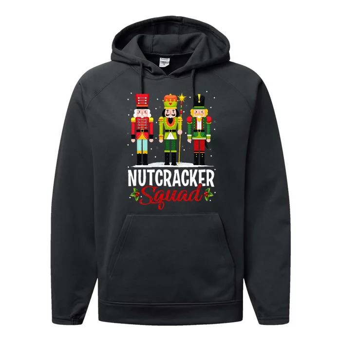 Nutcracker Squad Ballet Dance Matching Family Christmas Xmas Performance Fleece Hoodie