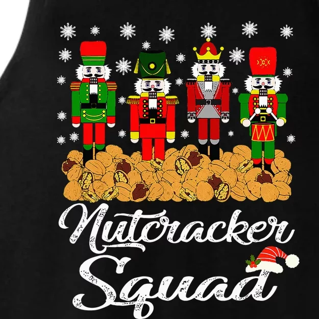 Nutcracker Squad Ballet Dance Matching Family Christmas Ladies Tri-Blend Wicking Tank