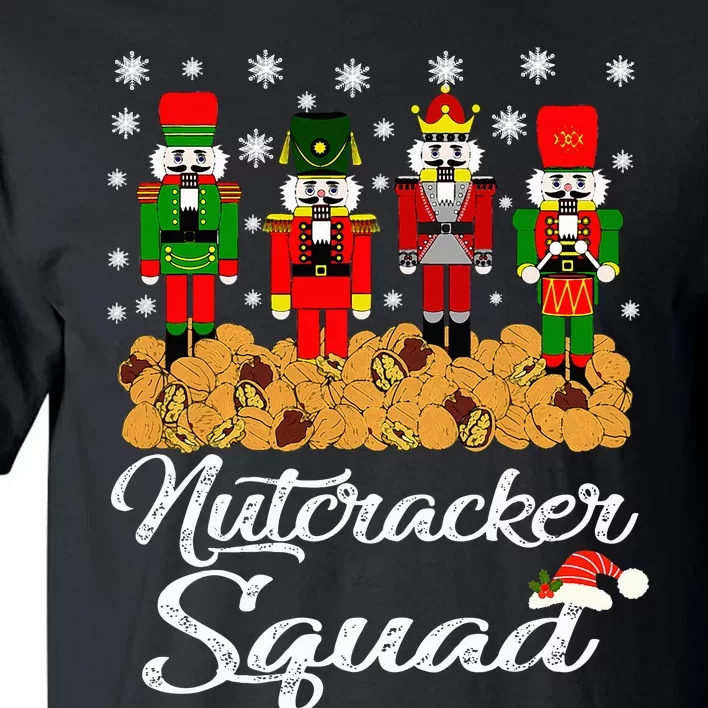 Nutcracker Squad Ballet Dance Matching Family Christmas Tall T-Shirt