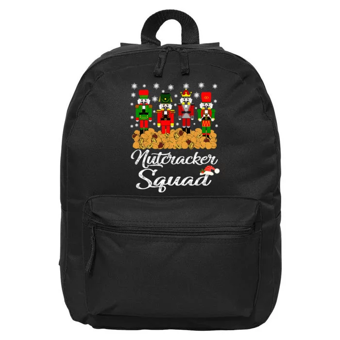 Nutcracker Squad Ballet Dance Matching Family Christmas 16 in Basic Backpack