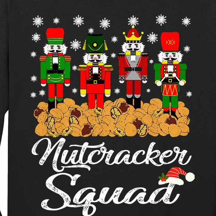 Nutcracker Squad Ballet Dance Matching Family Christmas Tall Long Sleeve T-Shirt