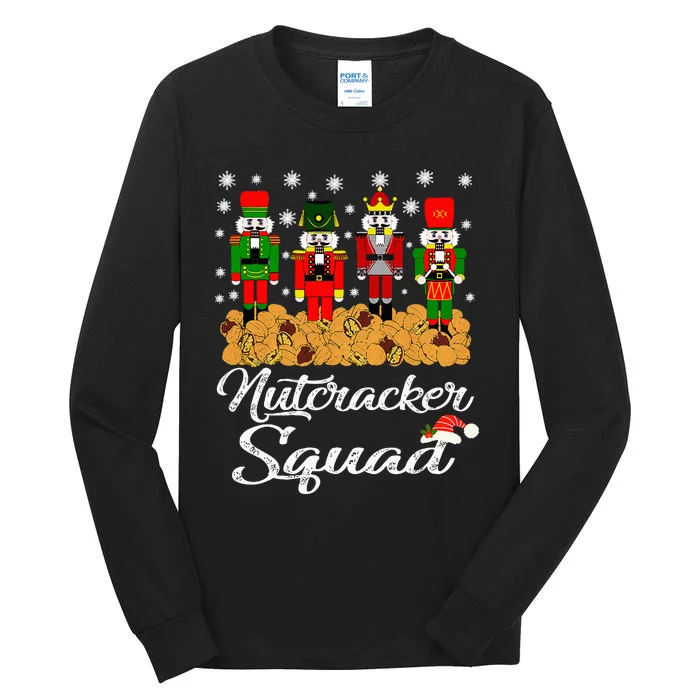 Nutcracker Squad Ballet Dance Matching Family Christmas Tall Long Sleeve T-Shirt