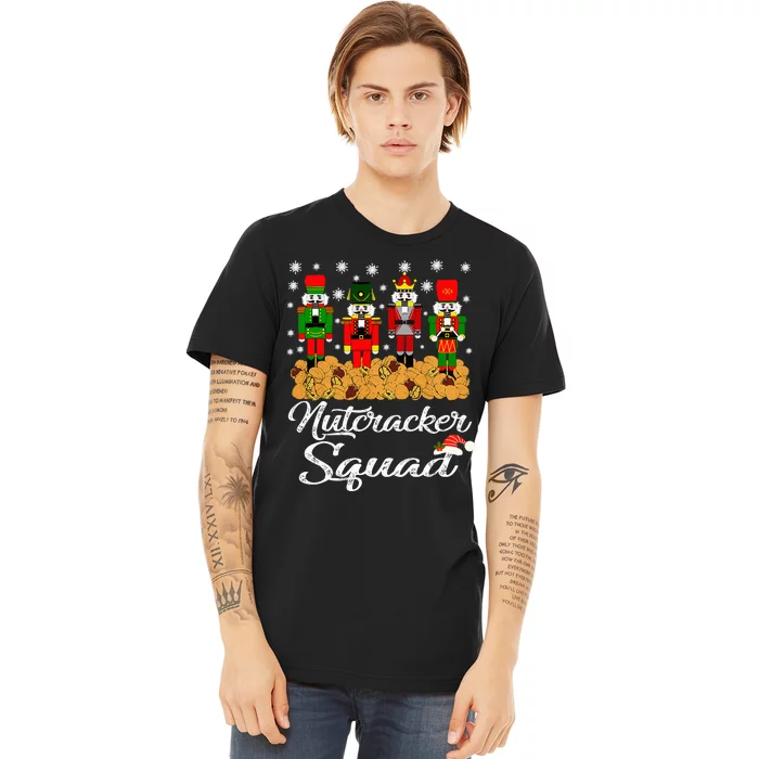 Nutcracker Squad Ballet Dance Matching Family Christmas Premium T-Shirt