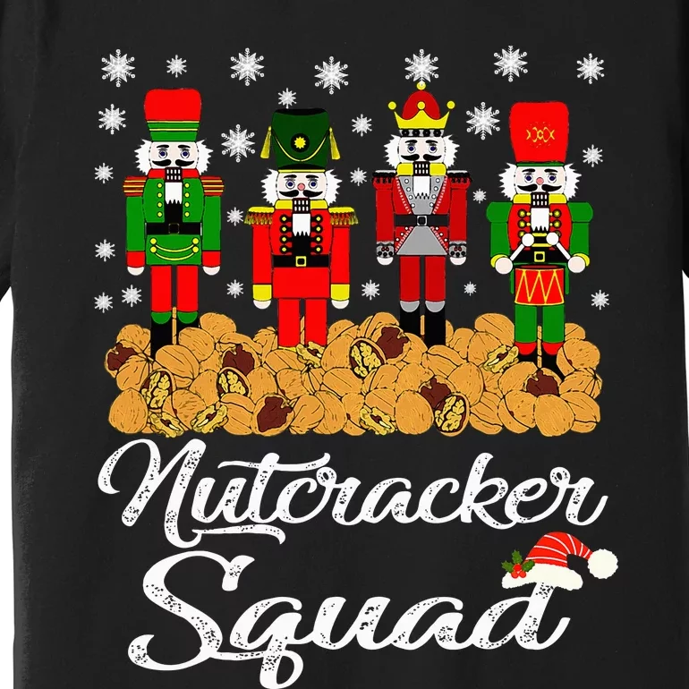 Nutcracker Squad Ballet Dance Matching Family Christmas Premium T-Shirt