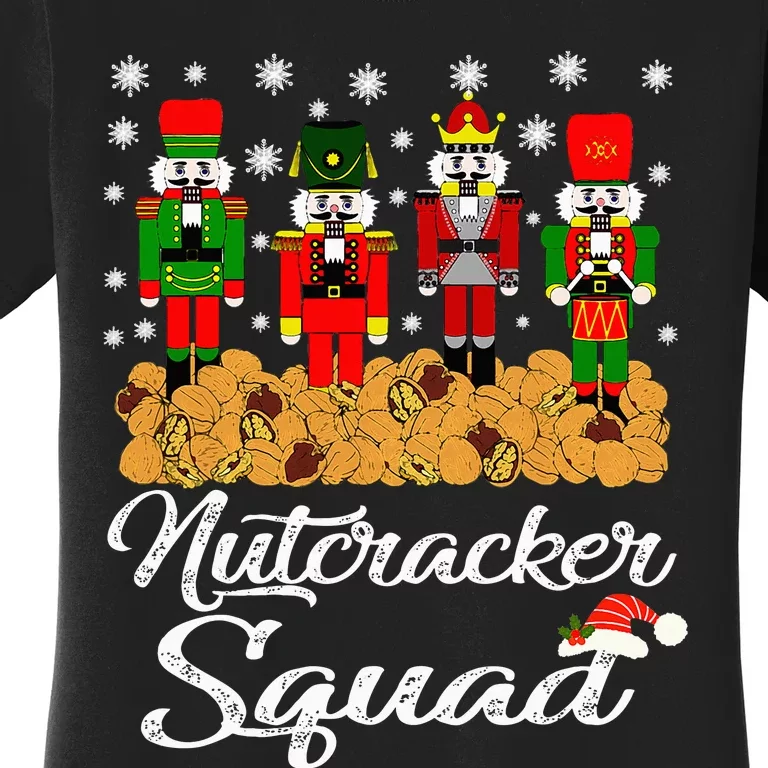 Nutcracker Squad Ballet Dance Matching Family Christmas Women's T-Shirt