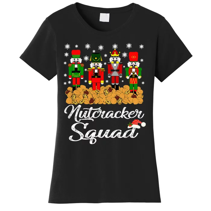 Nutcracker Squad Ballet Dance Matching Family Christmas Women's T-Shirt