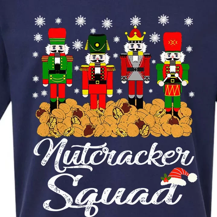 Nutcracker Squad Ballet Dance Matching Family Christmas Sueded Cloud Jersey T-Shirt