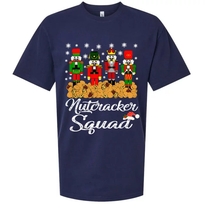 Nutcracker Squad Ballet Dance Matching Family Christmas Sueded Cloud Jersey T-Shirt