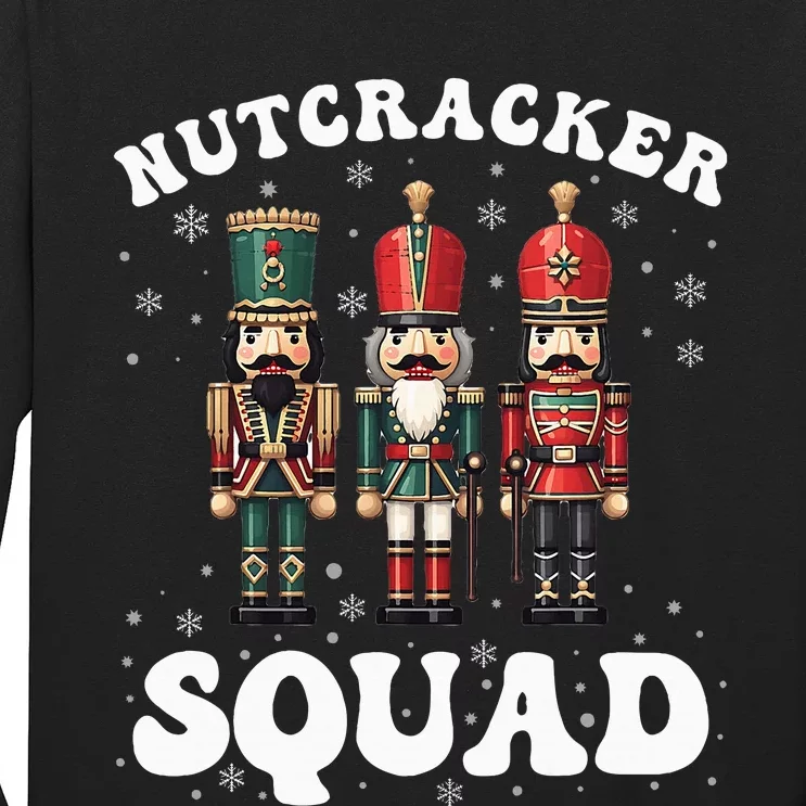 Nutcracker Squad Ballet Dance Family Christmas Holiday Long Sleeve Shirt