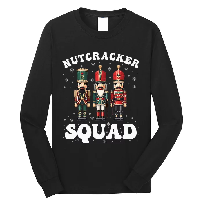 Nutcracker Squad Ballet Dance Family Christmas Holiday Long Sleeve Shirt