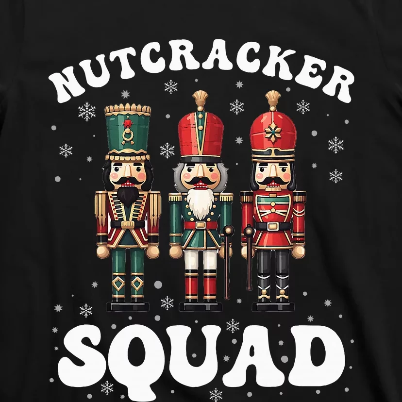 Nutcracker Squad Ballet Dance Family Christmas Holiday T-Shirt