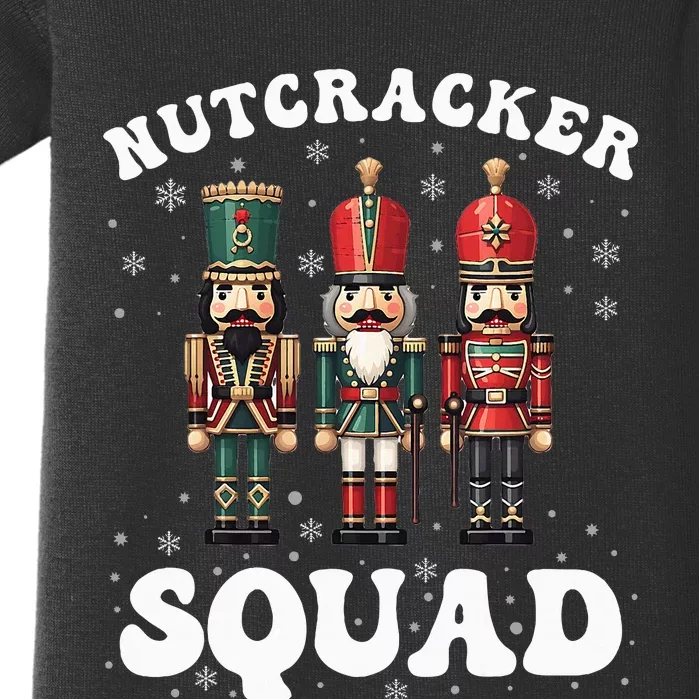 Nutcracker Squad Ballet Dance Family Christmas Holiday Baby Bodysuit