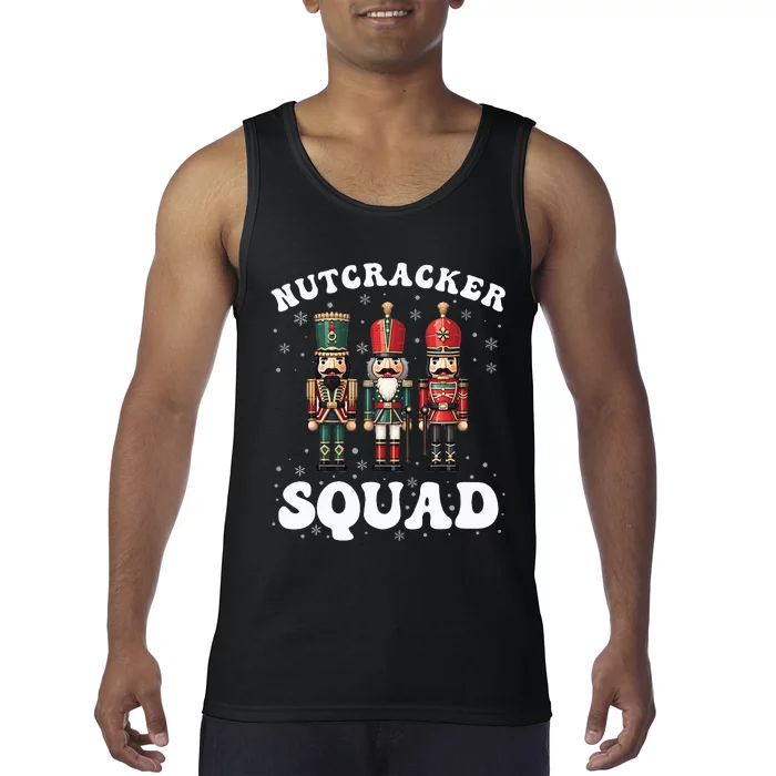 Nutcracker Squad Ballet Dance Family Christmas Holiday Tank Top