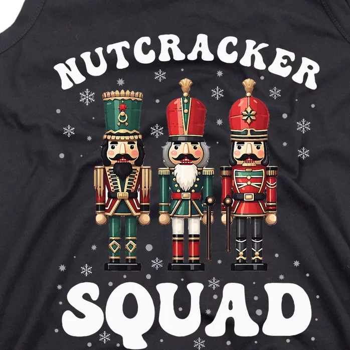 Nutcracker Squad Ballet Dance Family Christmas Holiday Tank Top