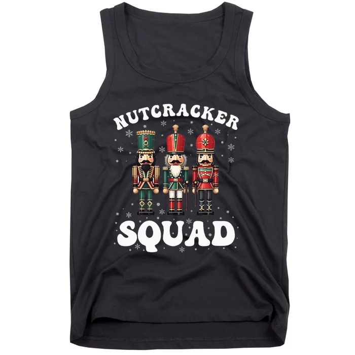 Nutcracker Squad Ballet Dance Family Christmas Holiday Tank Top