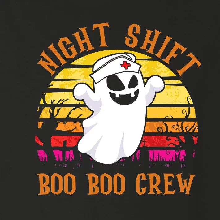 Night Shift Boo Boo Crew Halloween Party Halloween Costume Toddler Long Sleeve Shirt