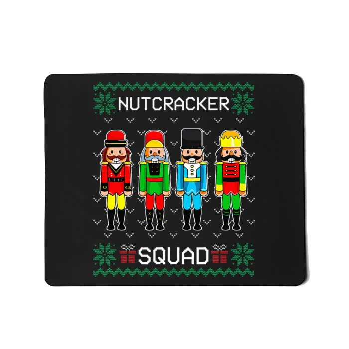 Nutcracker Squad Ballet Dance Christmas Matching Family Mousepad