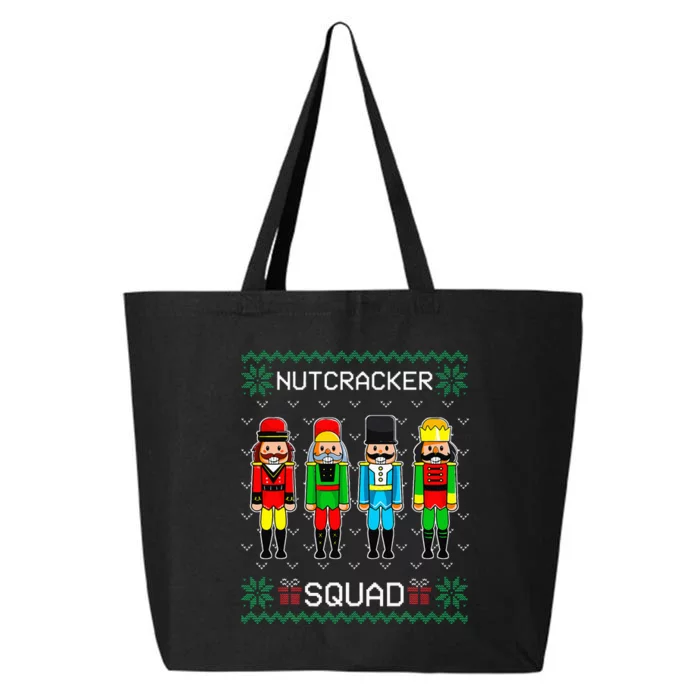 Nutcracker Squad Ballet Dance Christmas Matching Family 25L Jumbo Tote