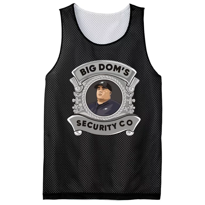 Nick Sirianni Big Doms Disandro Security Co Mesh Reversible Basketball Jersey Tank