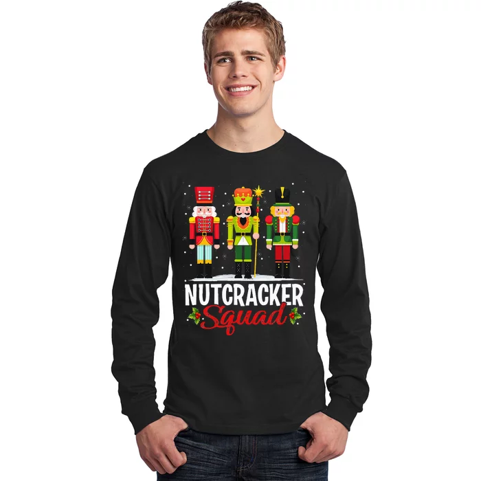 Nutcracker Squad Ballet Dance Matching Family Xmas Long Sleeve Shirt