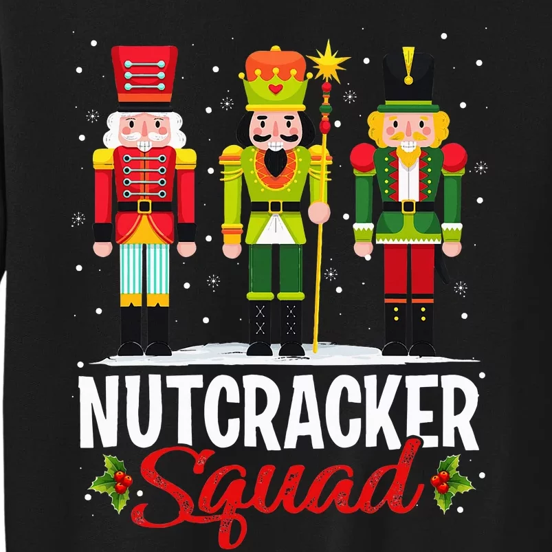 Nutcracker Squad Ballet Dance Matching Family Xmas Sweatshirt