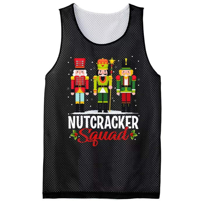 Nutcracker Squad Ballet Dance Matching Family Xmas Mesh Reversible Basketball Jersey Tank