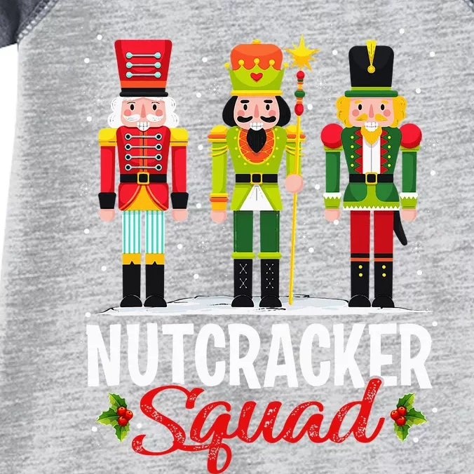 Nutcracker Squad Ballet Dance Matching Family Xmas Infant Baby Jersey Bodysuit