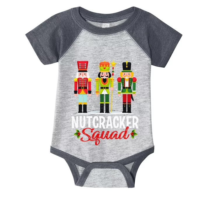 Nutcracker Squad Ballet Dance Matching Family Xmas Infant Baby Jersey Bodysuit