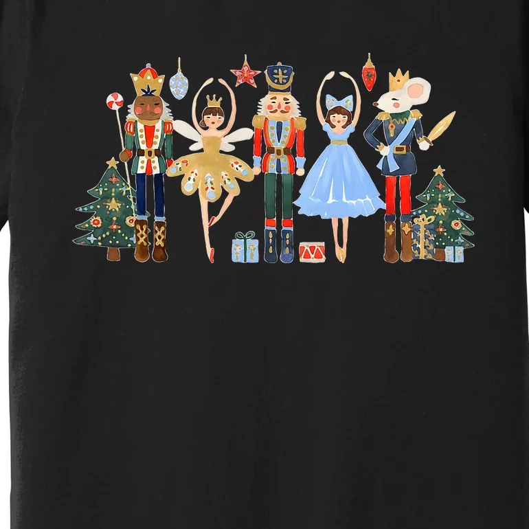 Nutcracker Squad Ballet Dance Matching Family Xmas Premium T-Shirt