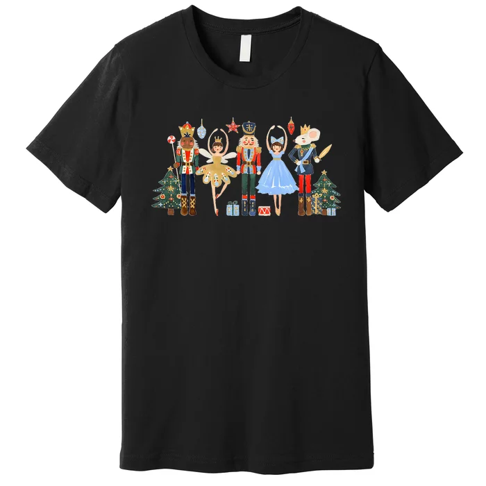 Nutcracker Squad Ballet Dance Matching Family Xmas Premium T-Shirt