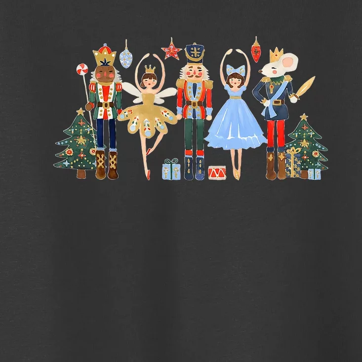 Nutcracker Squad Ballet Dance Matching Family Xmas Toddler T-Shirt