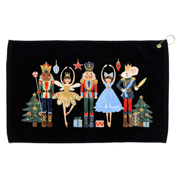 Nutcracker Squad Ballet Dance Matching Family Xmas Grommeted Golf Towel