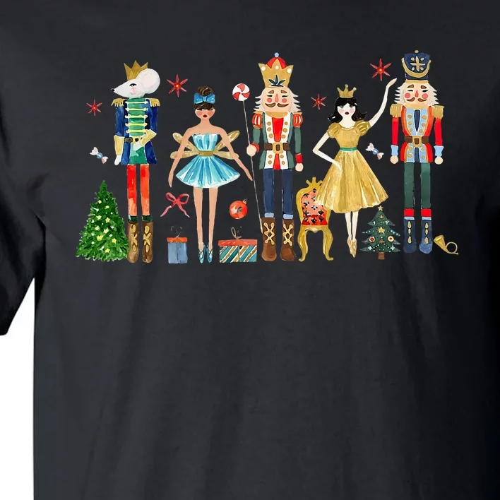 Nutcracker Squad Ballet Dance Christmas Matching Family Xmas Tall T-Shirt