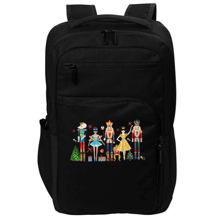 Nutcracker Squad Ballet Dance Christmas Matching Family Xmas Impact Tech Backpack