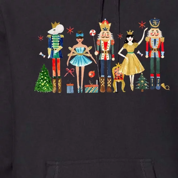 Nutcracker Squad Ballet Dance Christmas Matching Family Xmas Premium Hoodie