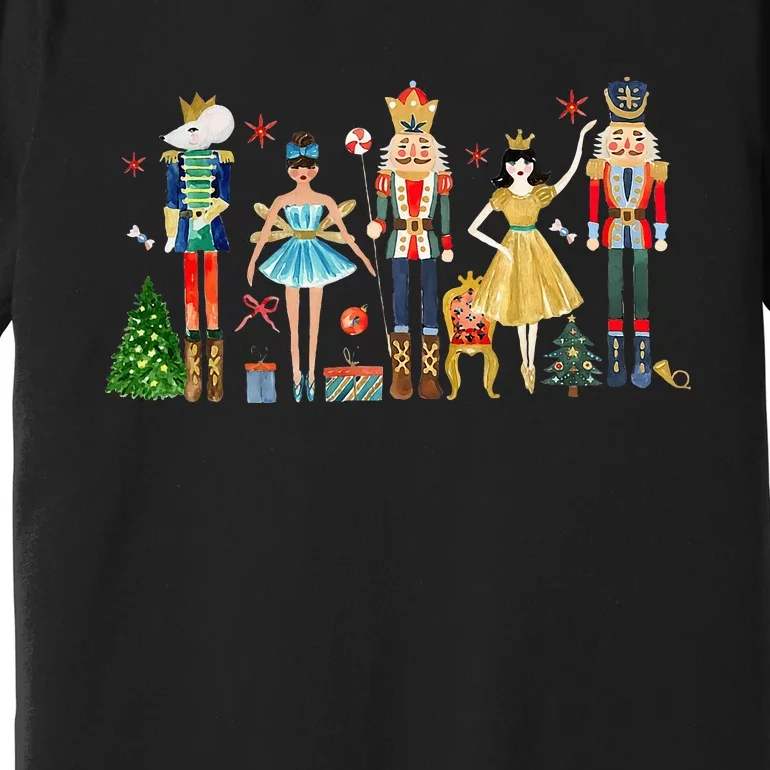 Nutcracker Squad Ballet Dance Christmas Matching Family Xmas Premium T-Shirt