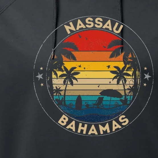 Nassau Souvenir Bahamas Reminder Performance Fleece Hoodie