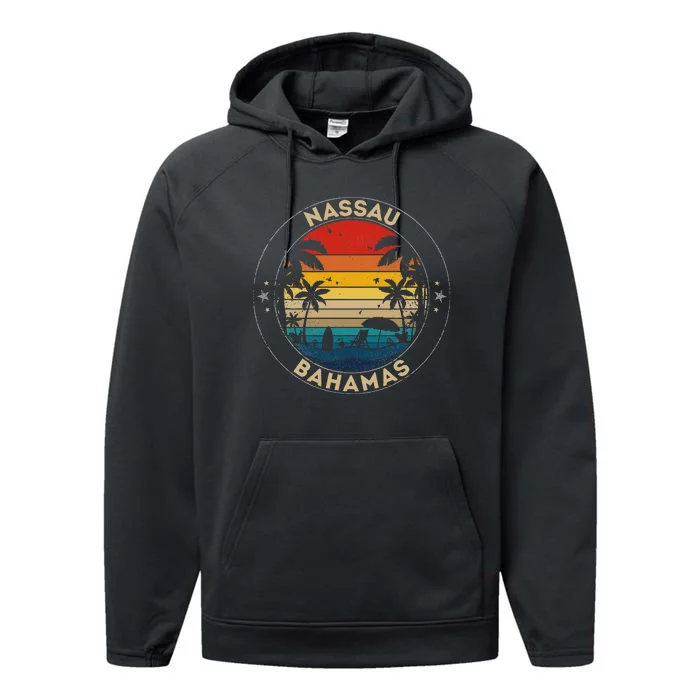 Nassau Souvenir Bahamas Reminder Performance Fleece Hoodie