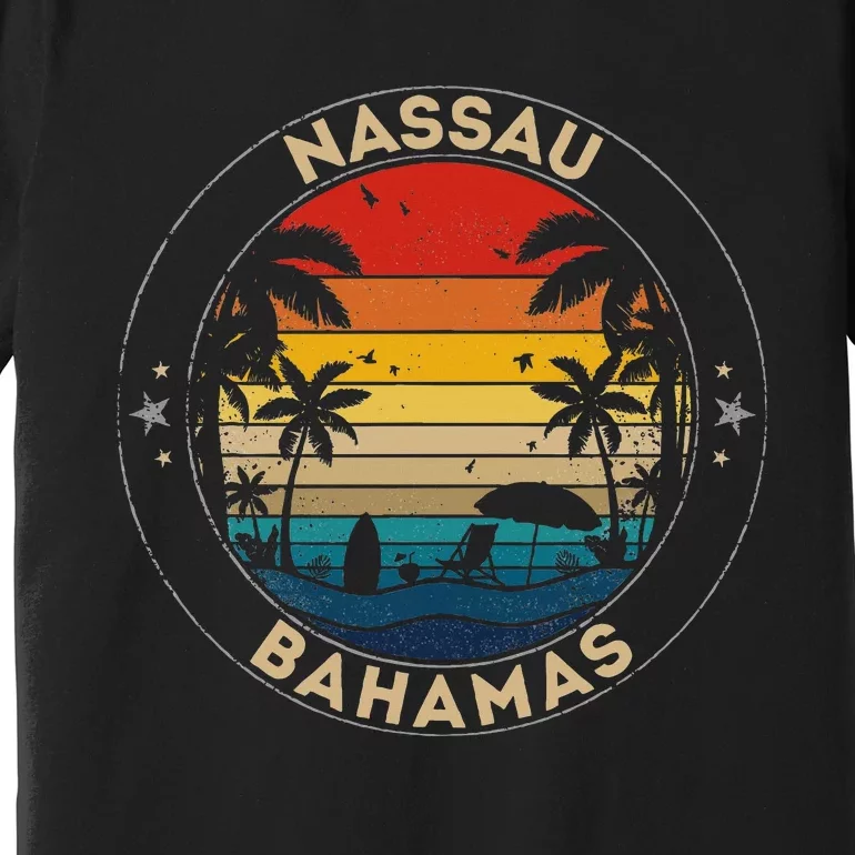 Nassau Souvenir Bahamas Reminder Premium T-Shirt