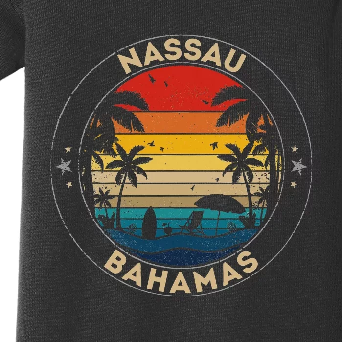 Nassau Souvenir Bahamas Reminder Baby Bodysuit