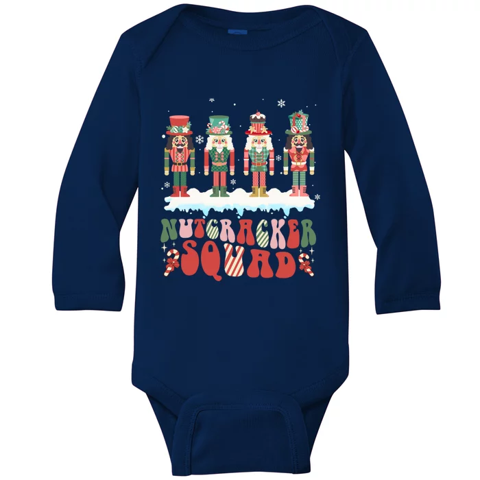 Nutcracker Squad Ballet Dance Matching Family Christmas Gift Baby Long Sleeve Bodysuit