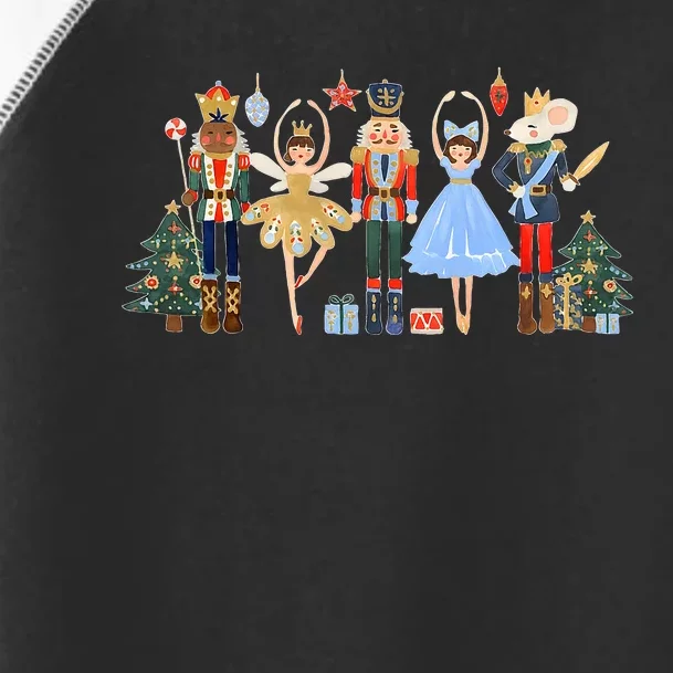 nutcracker squad ballet dance matching family christmas Toddler Fine Jersey T-Shirt