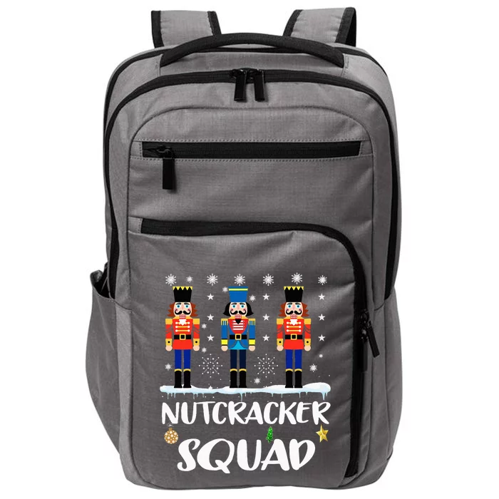 Nutcracker Squad Ballet Dance Matching Family Christmas Impact Tech Backpack